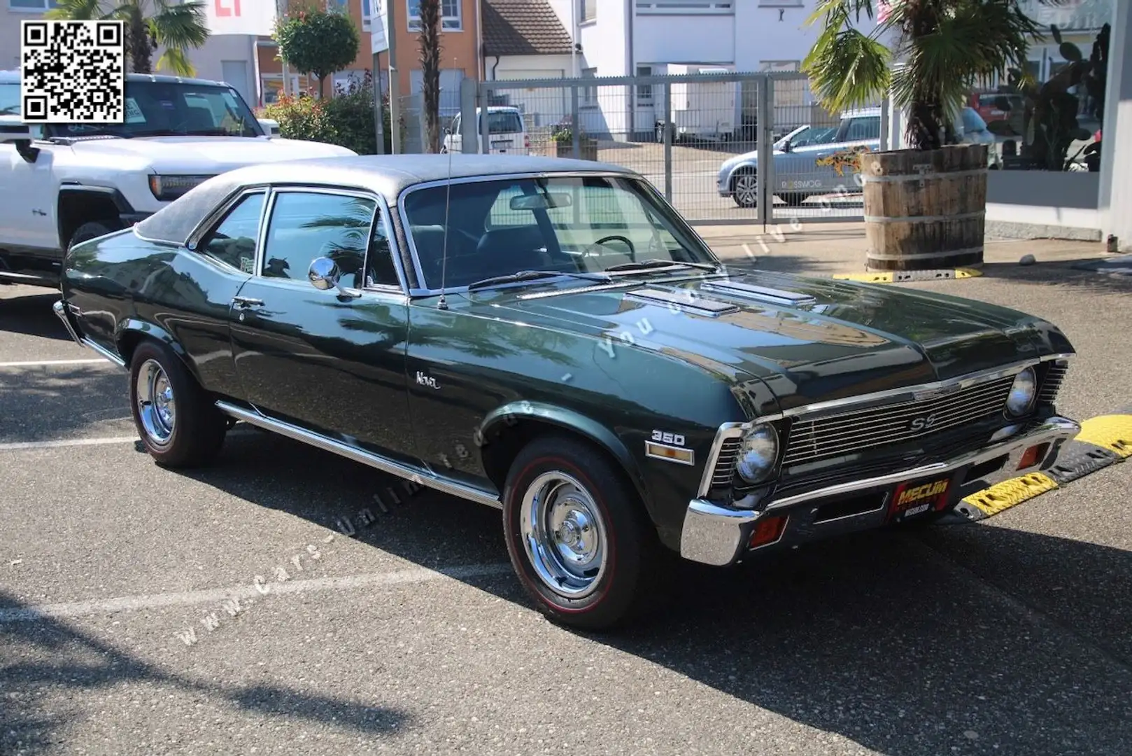 Chevrolet Sonstige Nova 350-V8 / TH350 / R134 Vintage Klima Grün - 1