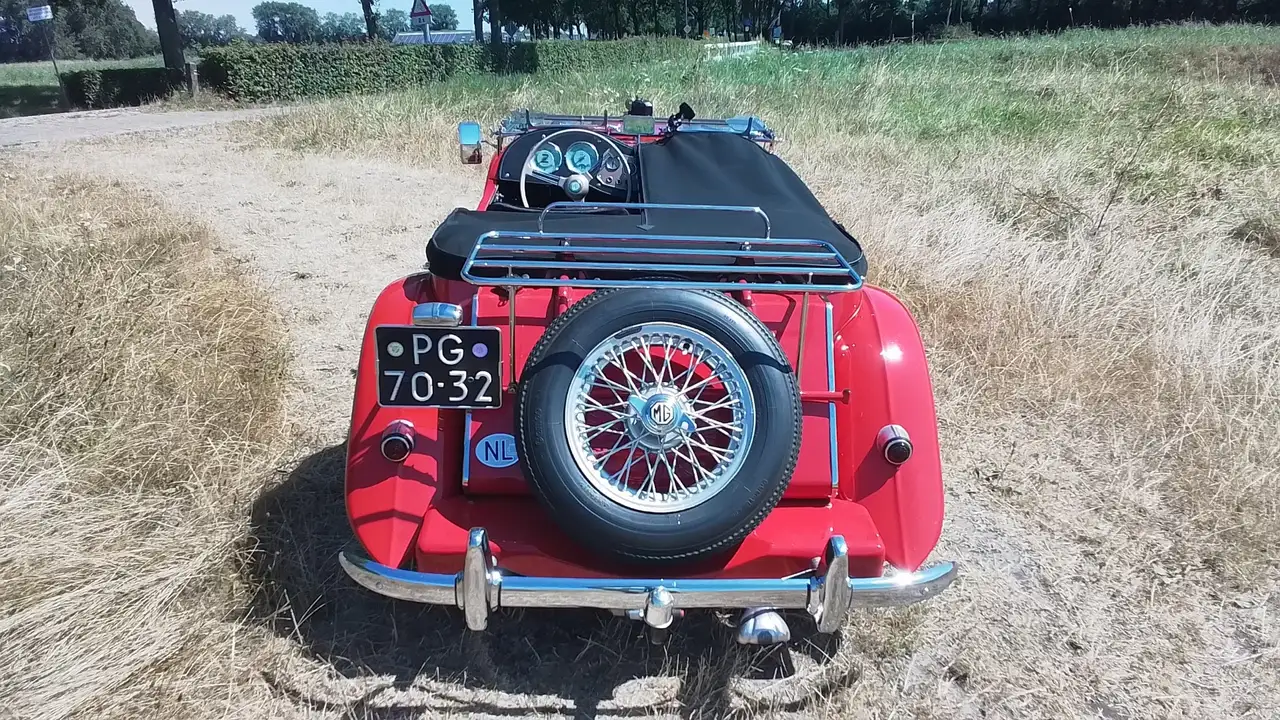 MG TD cabriolet, foto 3