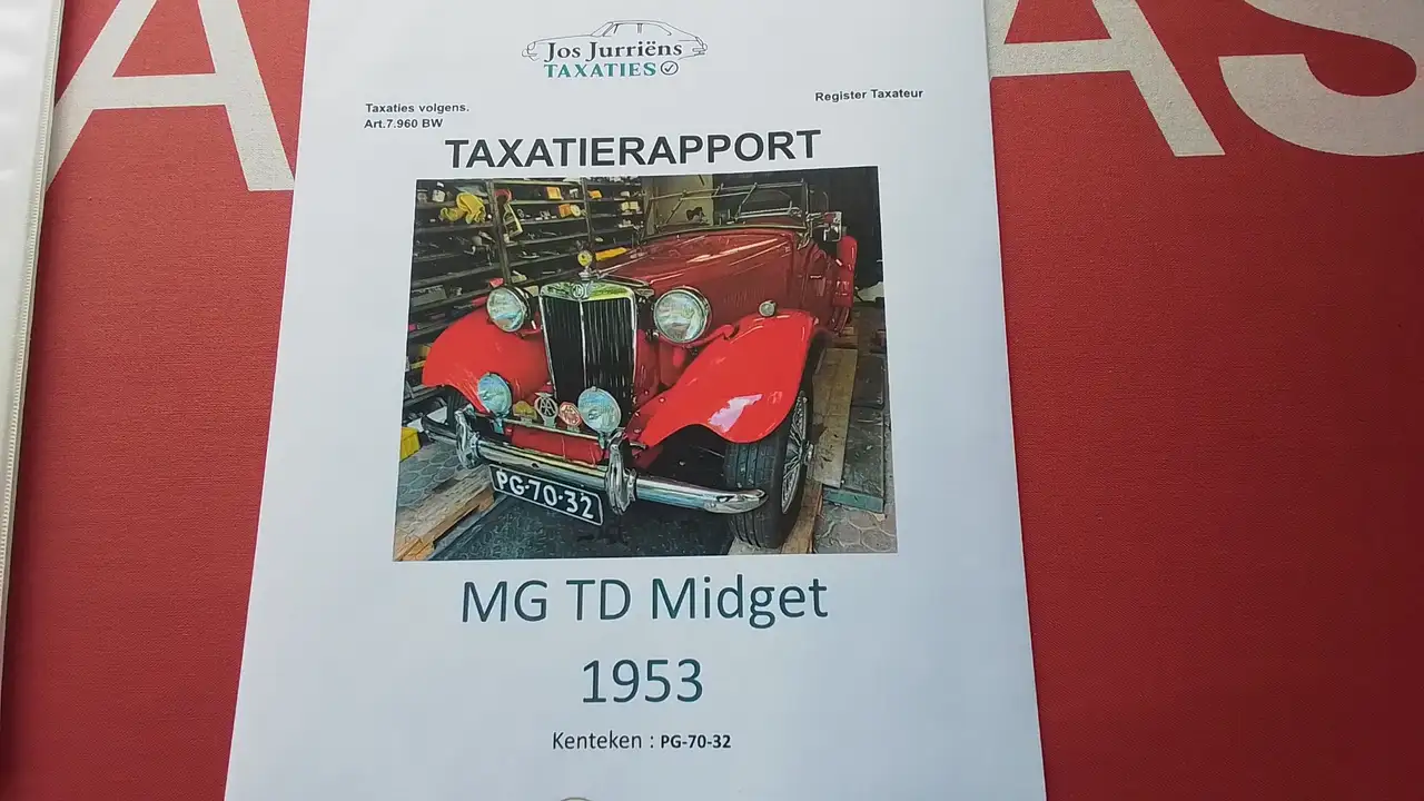 MG TD cabriolet, foto 12