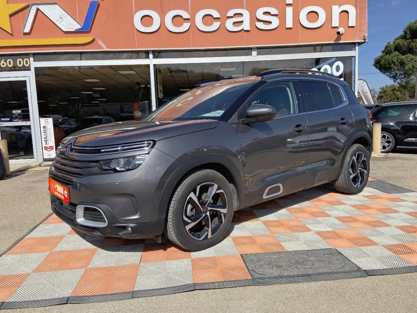 Citroen C5 Aircross BlueHDi 130 EAT8 FEEL GPS Caméra Gris - 1