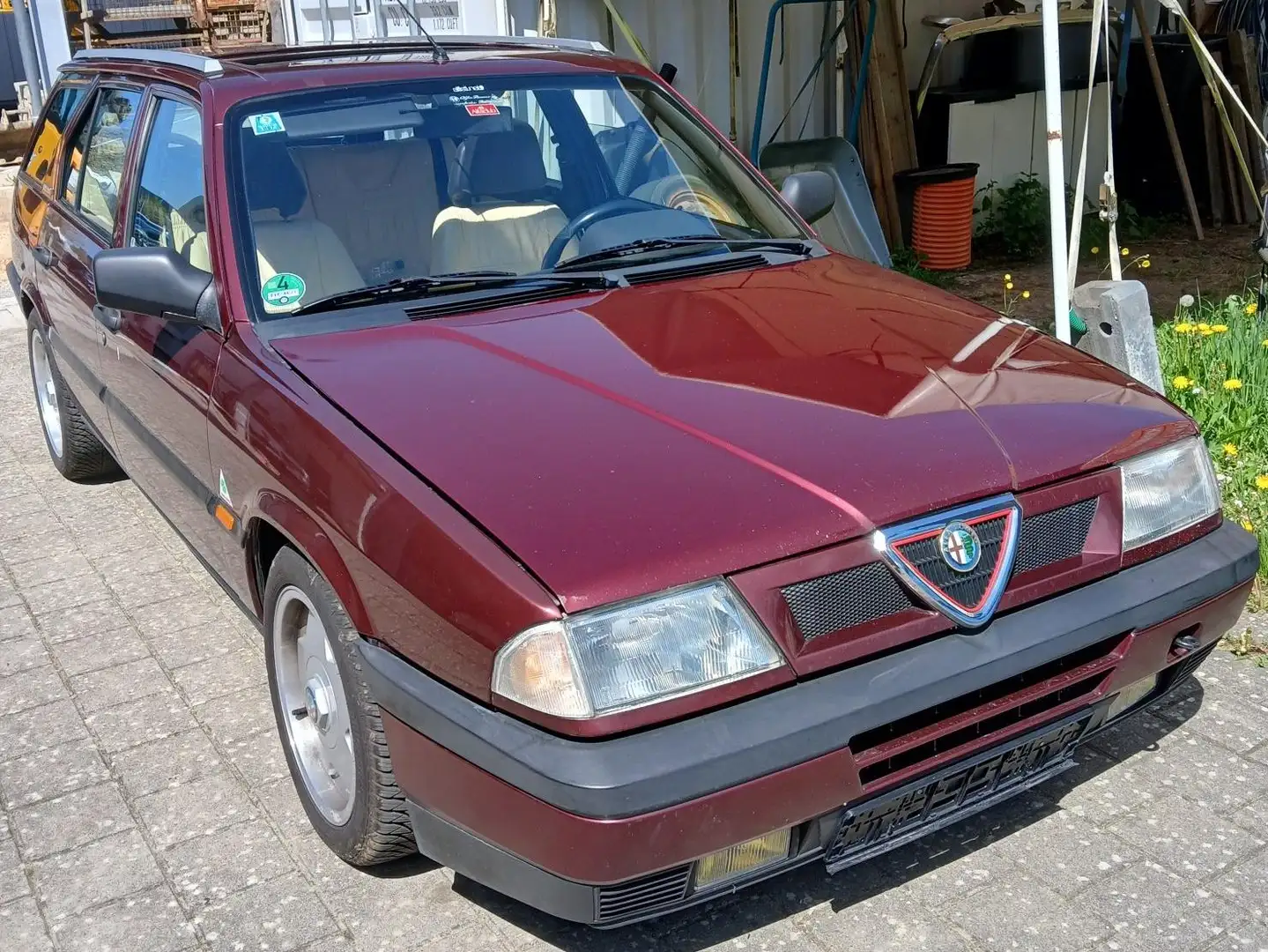 Alfa Romeo 33 1.7 I.E. Sport Wagon, Rarität, Bj. 92, Oldtimer Rojo - 2