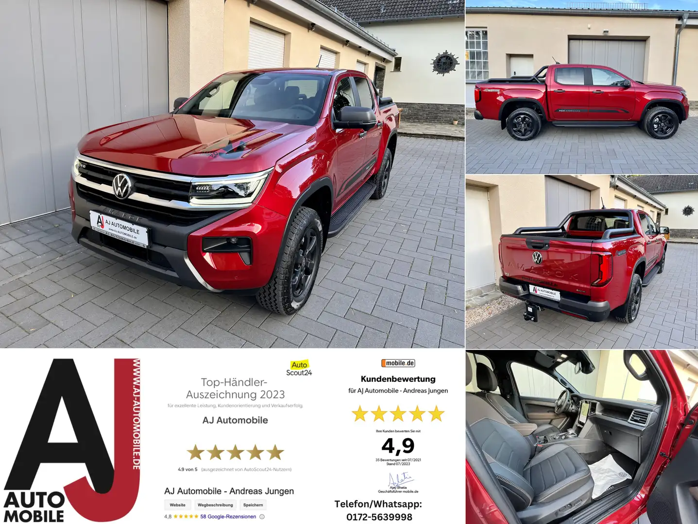 Volkswagen Amarok 3.0 TDi PanAmericana 2 Wochen Lieferzeit Argent - 1