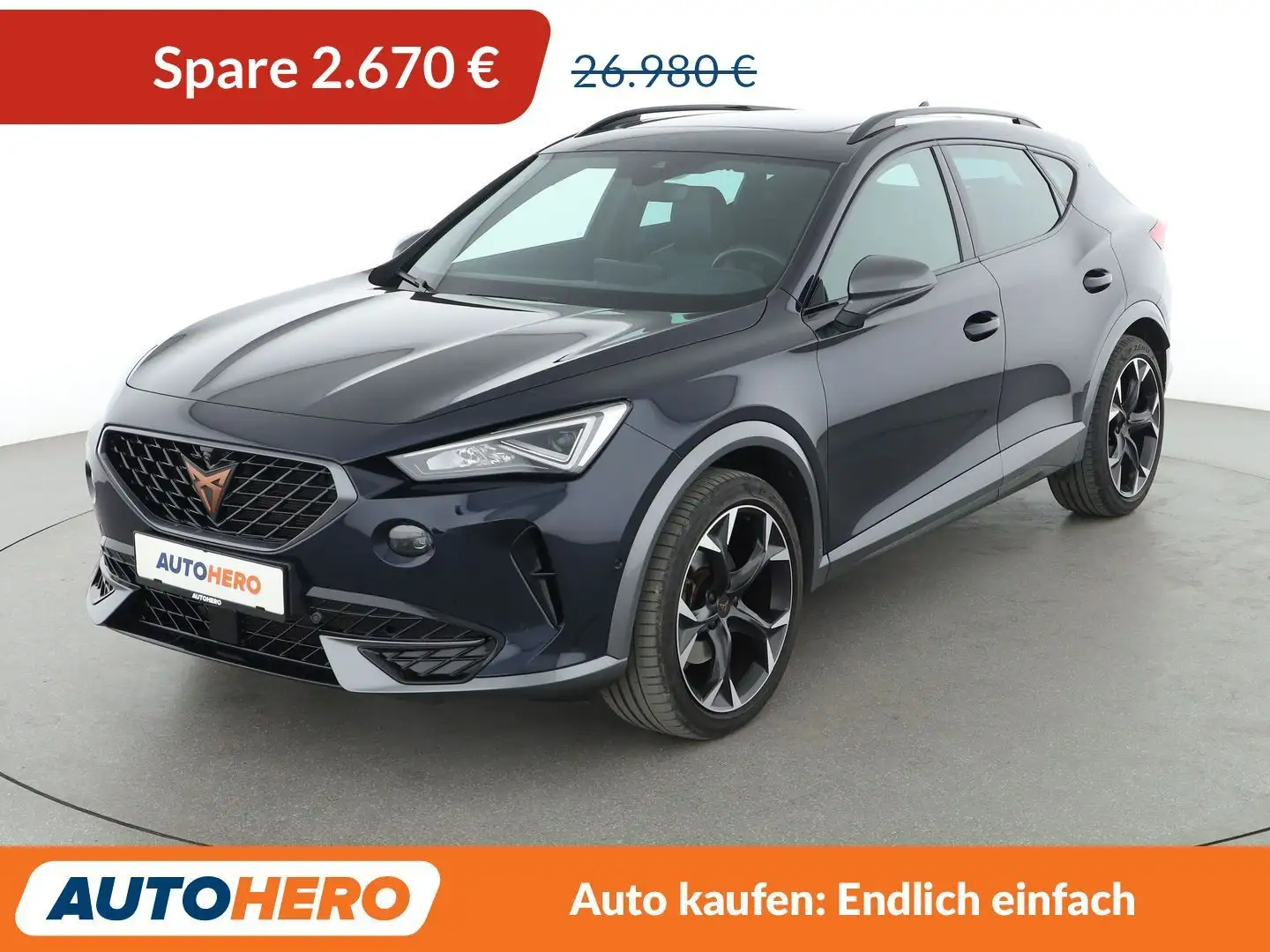 CUPRA Formentor 1.5 TSI ACT Aut.*NAVI*360°*PDC*SHZ*ACC*LED*AHK* Albastru - 1
