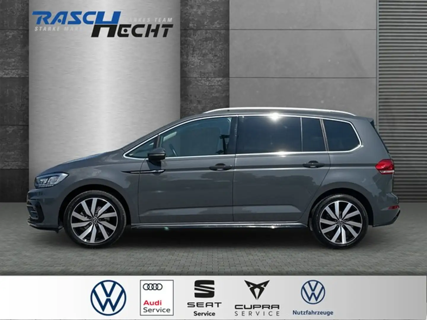 Volkswagen Touran Highline 1.5 TSI DSG*R-LINE*AHK*LED*NAVI Grigio - 2