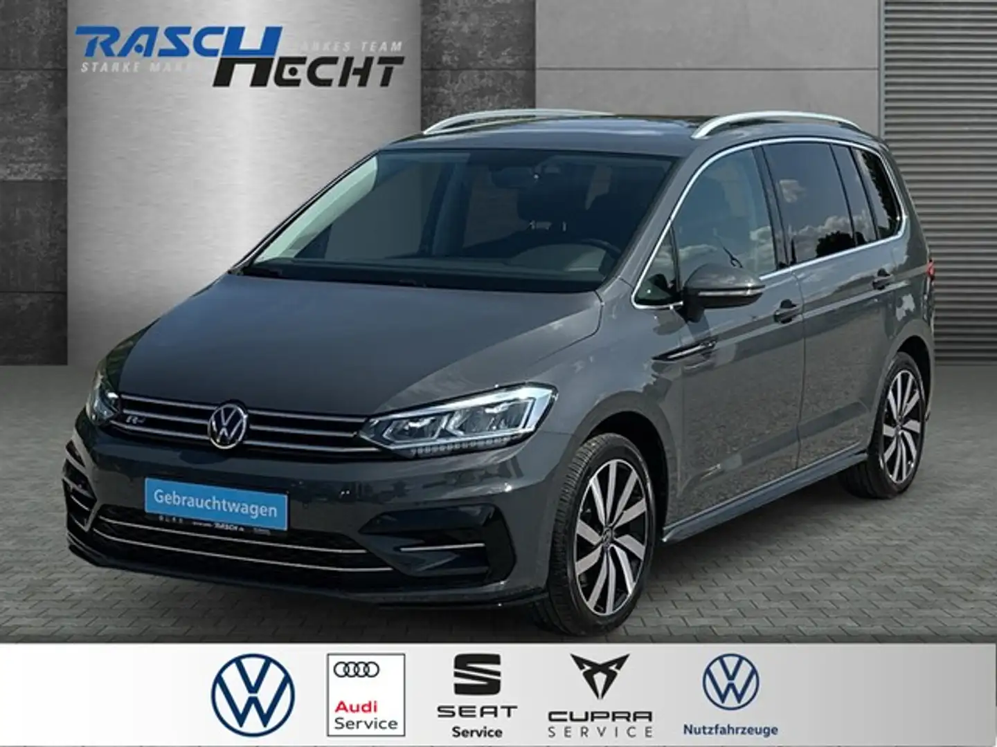 Volkswagen Touran Highline 1.5 TSI DSG*R-LINE*AHK*LED*NAVI Grigio - 1
