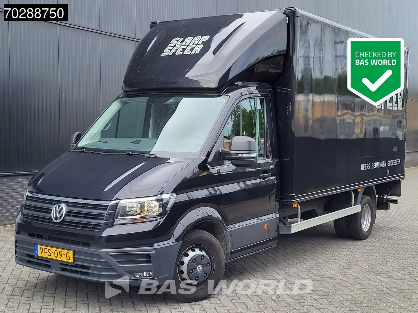 Volkswagen Crafter 177pk 21m3 Cruise control Zwart - 1