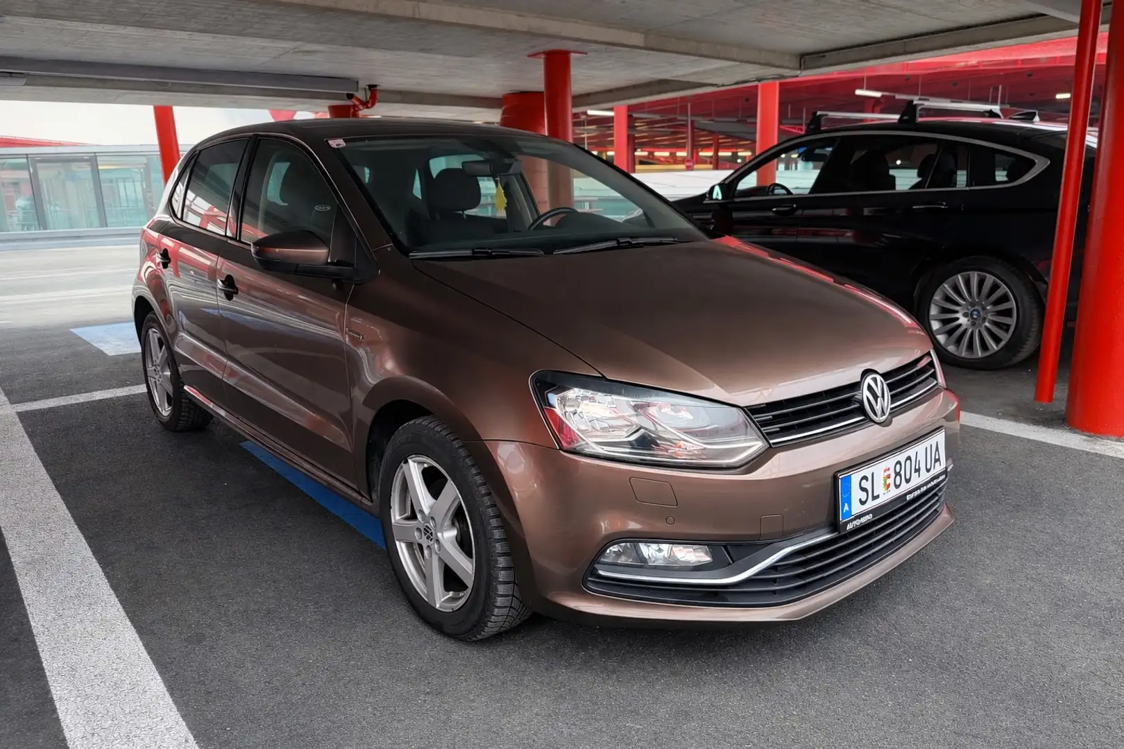 Volkswagen Polo 1.2 TSI Lounge | DSG | 8 Fach Bereift | Unfallfrei Braun - 2