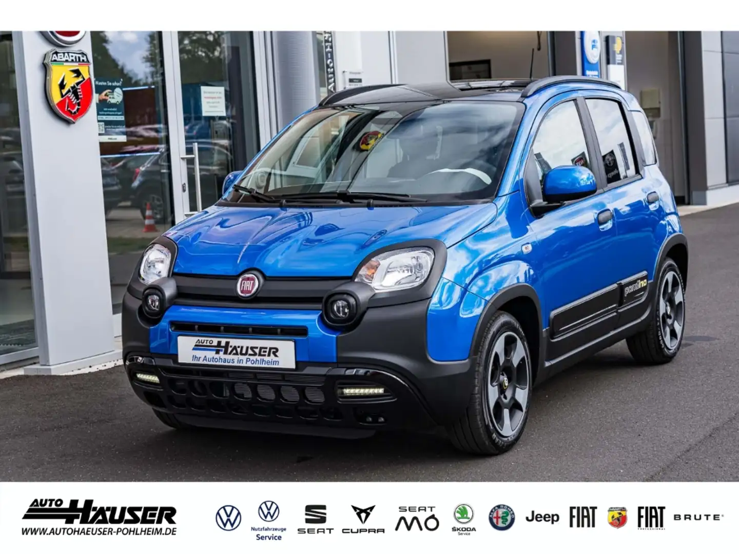 Fiat Panda Pandina Cross Hybrid 1.0 GSE NEUES MODELL 2024 TEM Blau - 1
