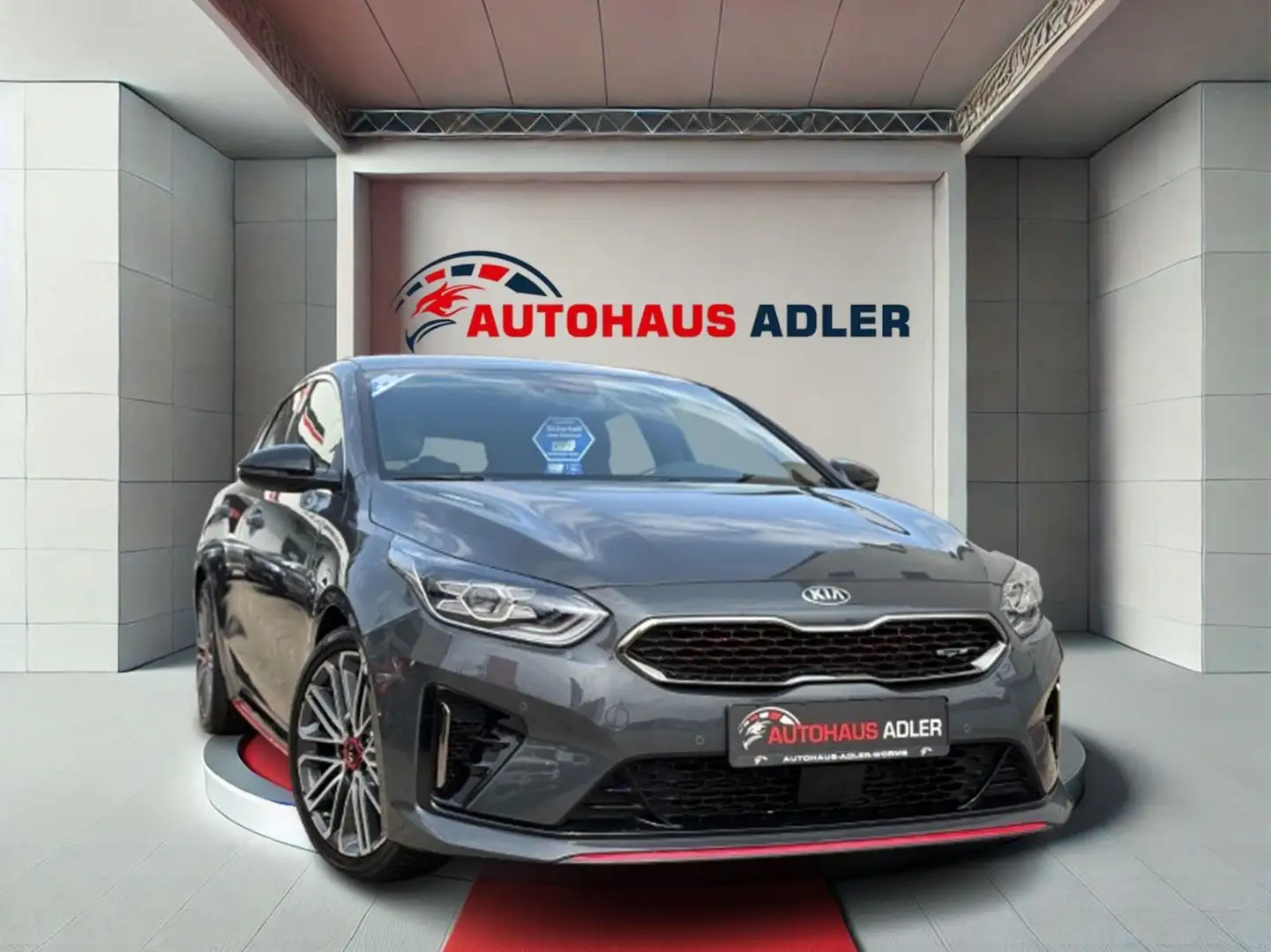 Kia ProCeed / pro_cee'd ProCeed GT-LINE 2HD*KAMERA*PDC*NAVI*LED*JBL*SH Grau - 1