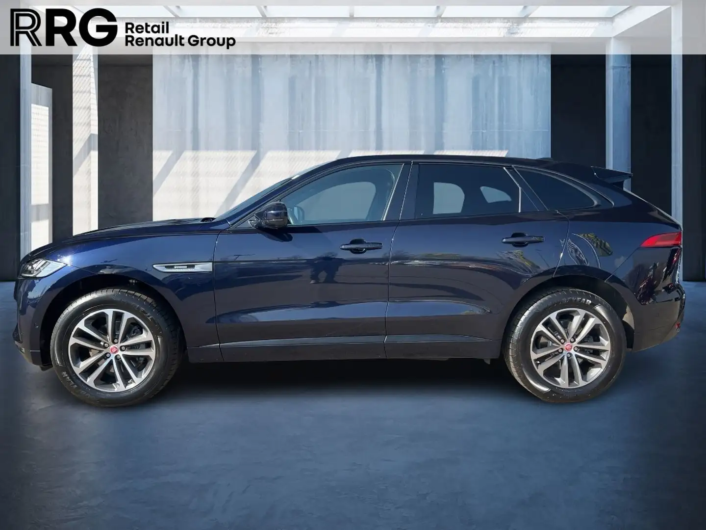 Jaguar F-Pace 25d R-Sport AWD Blau - 2