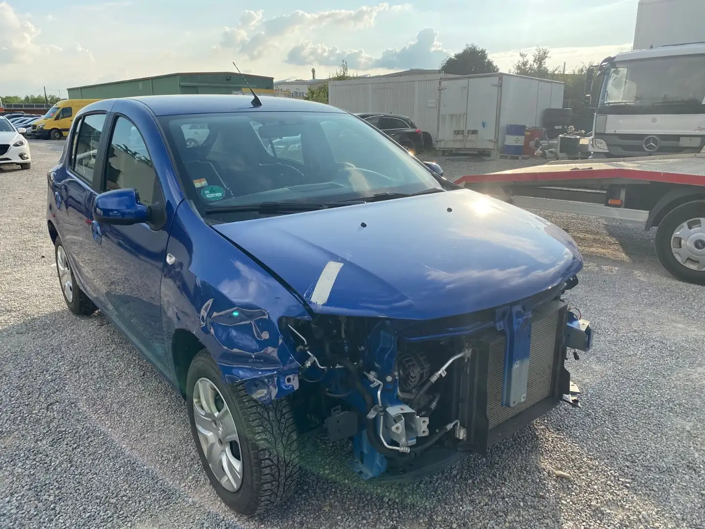 Dacia Sandero II Comfort Klimaautomatik, Tempomat Blau - 2