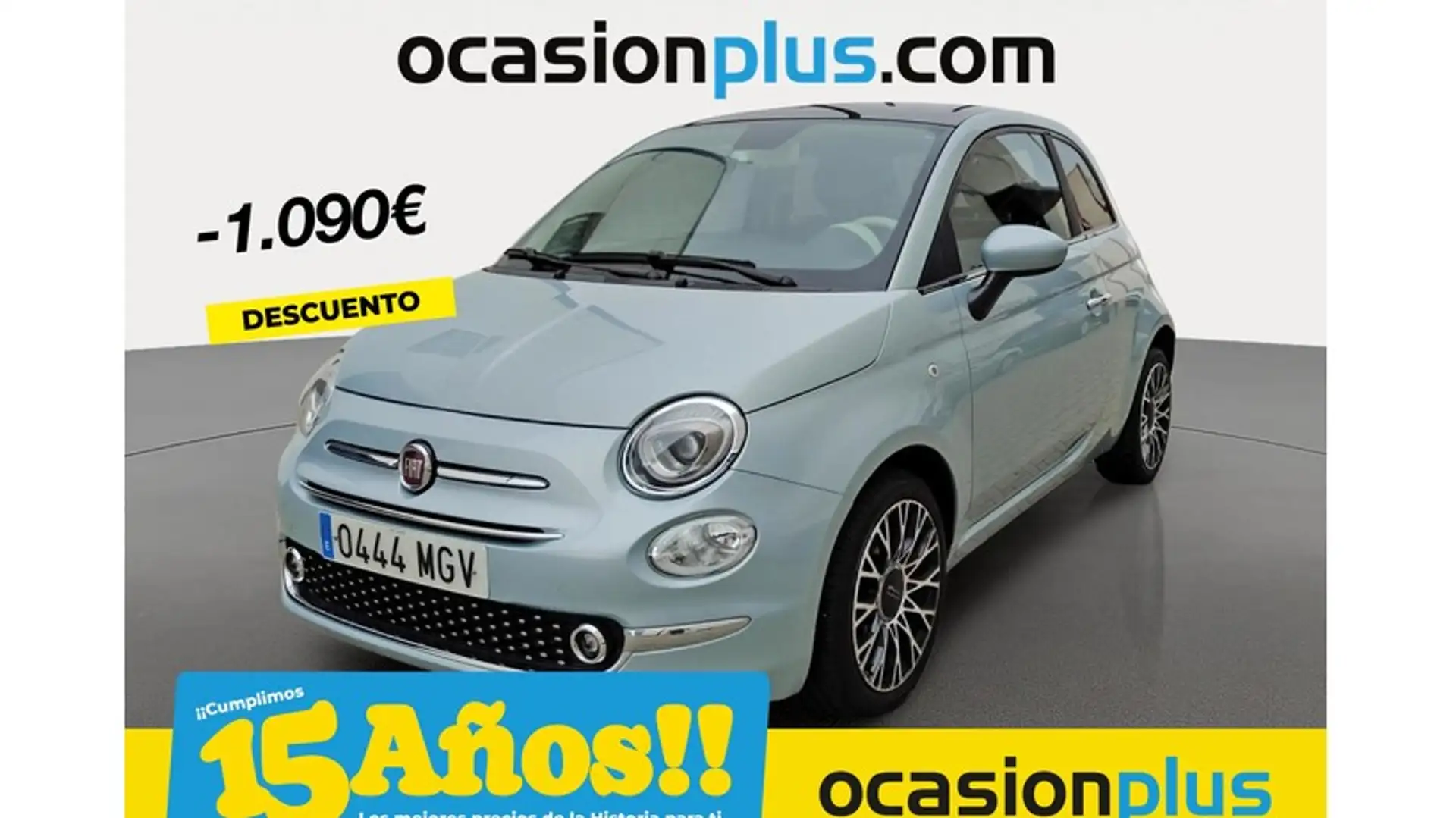 Fiat 500 1.0 Hybrid Dolcevita 52kW Verde - 1