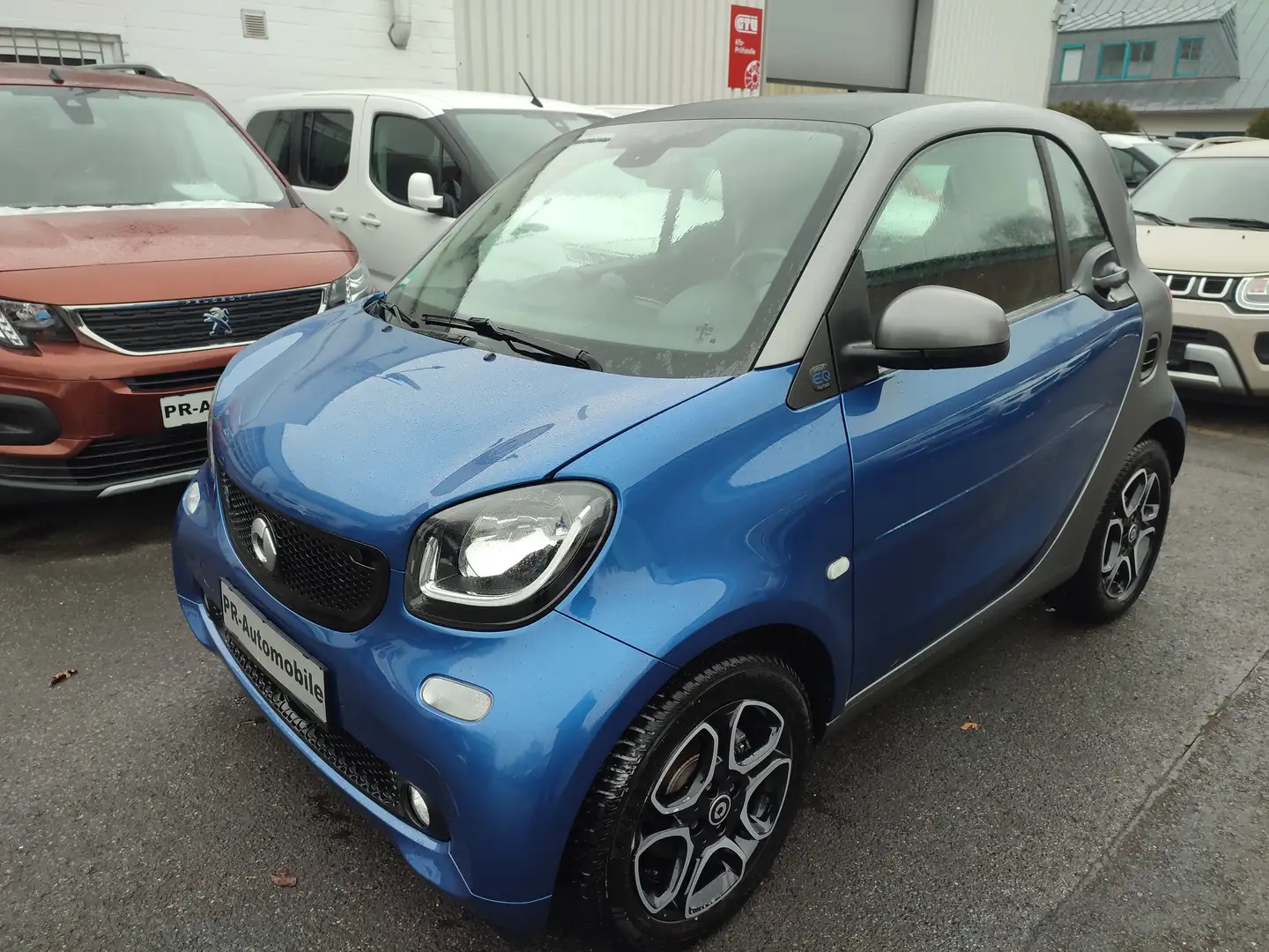 smart forTwo smart fortwo coupe EQ prime Leder/Klimaaut/Alu Blau - 1