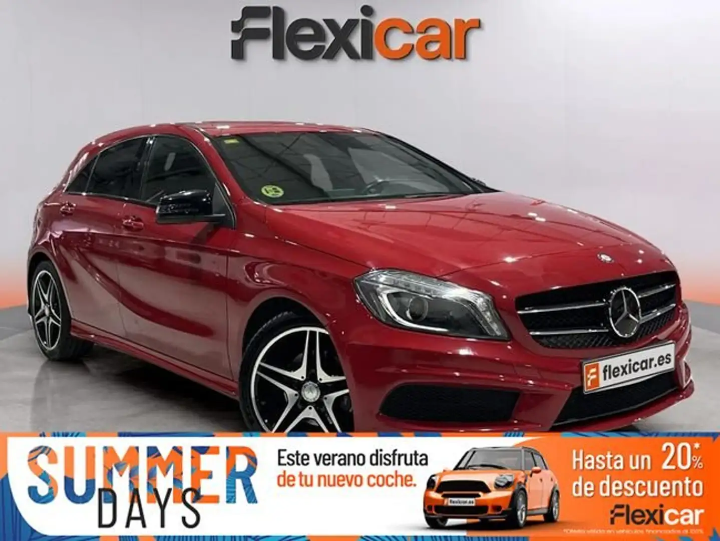 Mercedes-Benz A 180 180CDI BE AMG Line Rood - 1