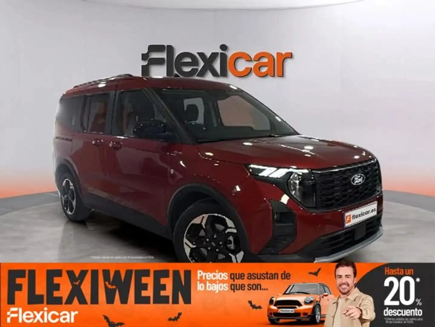 Ford Tourneo Courier 1.0 Ecoboost Active Rojo - 1