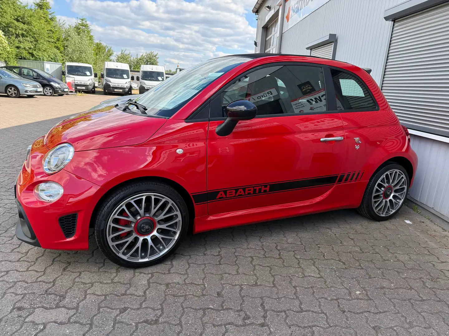 Abarth 500C 595 Cabrio TOP Zustand! NAVI, BEATS-Audio Rot - 2