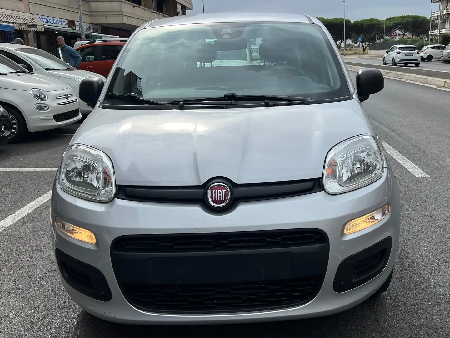 Fiat Panda 1.2 BENZ LOUNGE PDC FENDINEBBIA Silber - 1