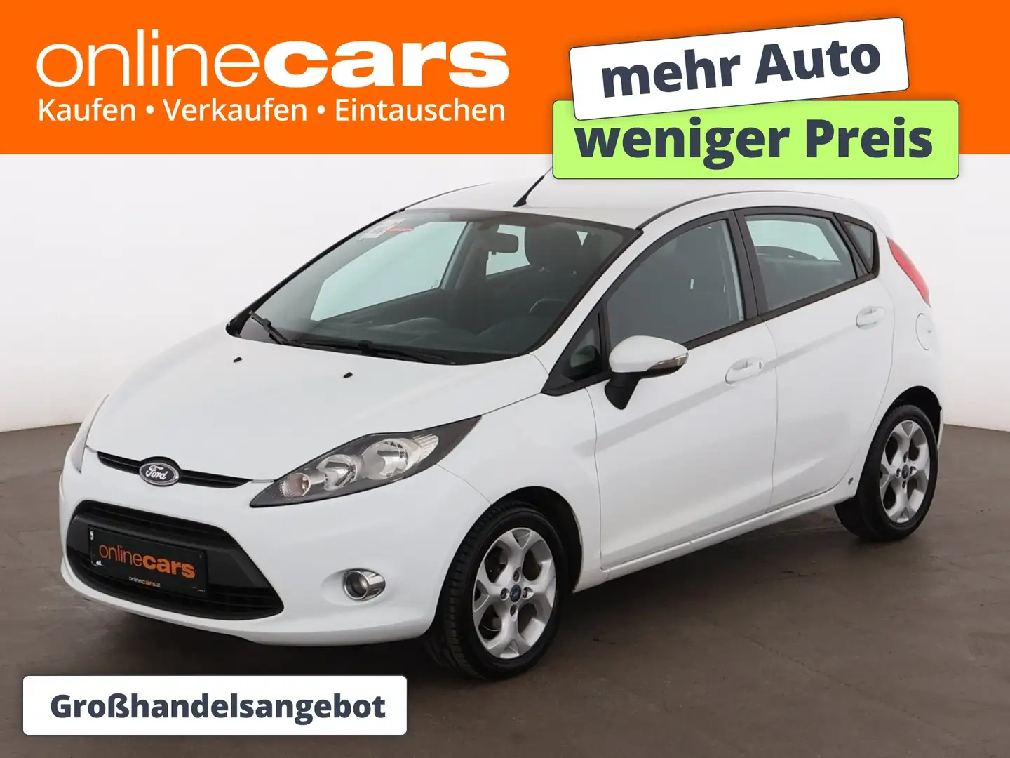 Ford Fiesta 1.25 Trend SITZHZG KLIMA RADIO Weiß - 1