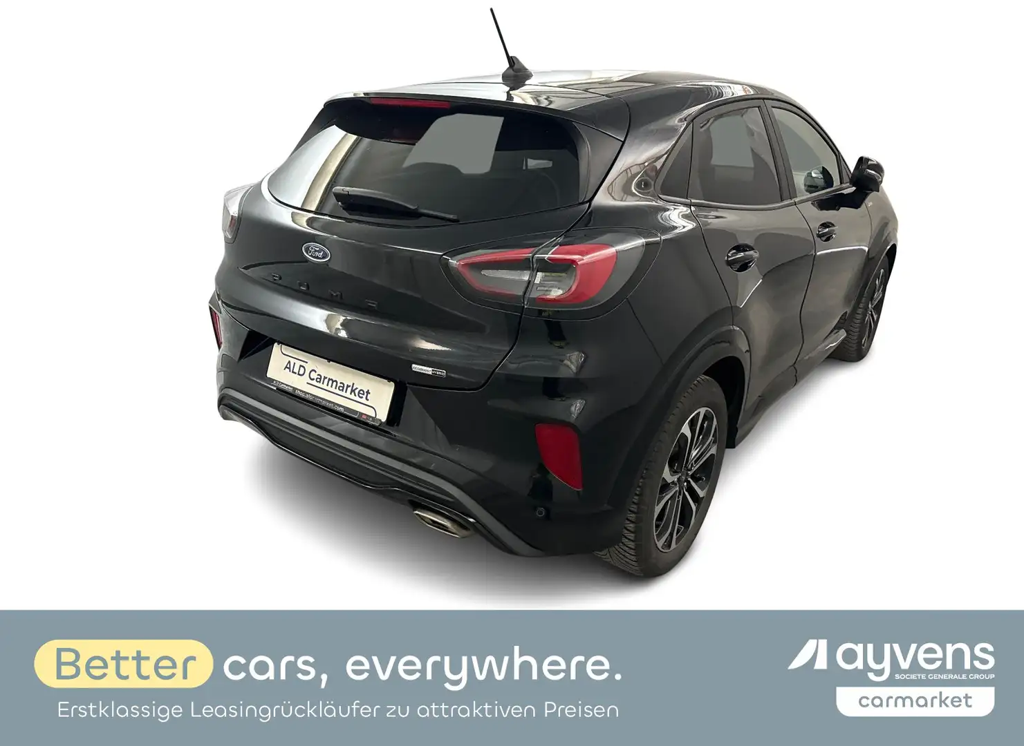 Ford Puma 1.0 EcoBoost Hybrid Schwarz - 2