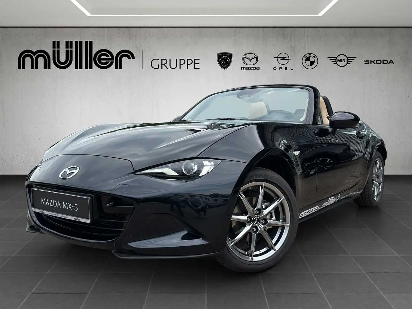 Mazda MX-5 G 132 PS 6MT RWD KAZARI 2024 MX-5 2ST 1.5L SKYACTI Schwarz - 1