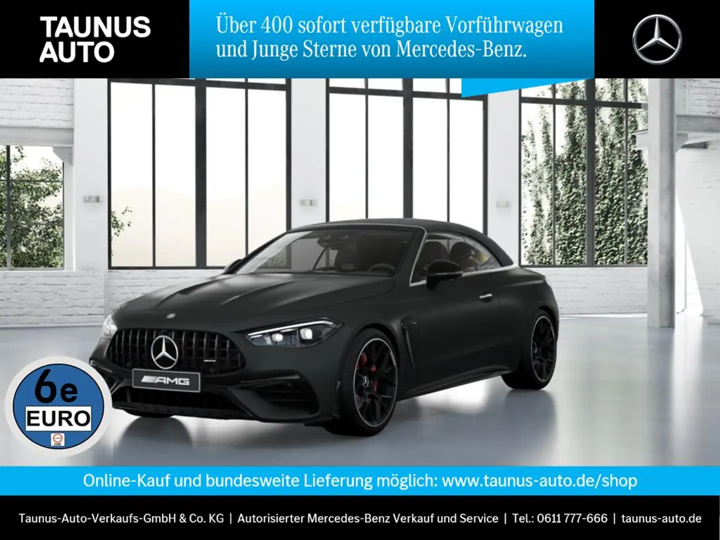 Mercedes-Benz CLE 53 AMG CABRIO-DISTRONIC-SITZKLIMA-UVP 128.000,- Grau - 1
