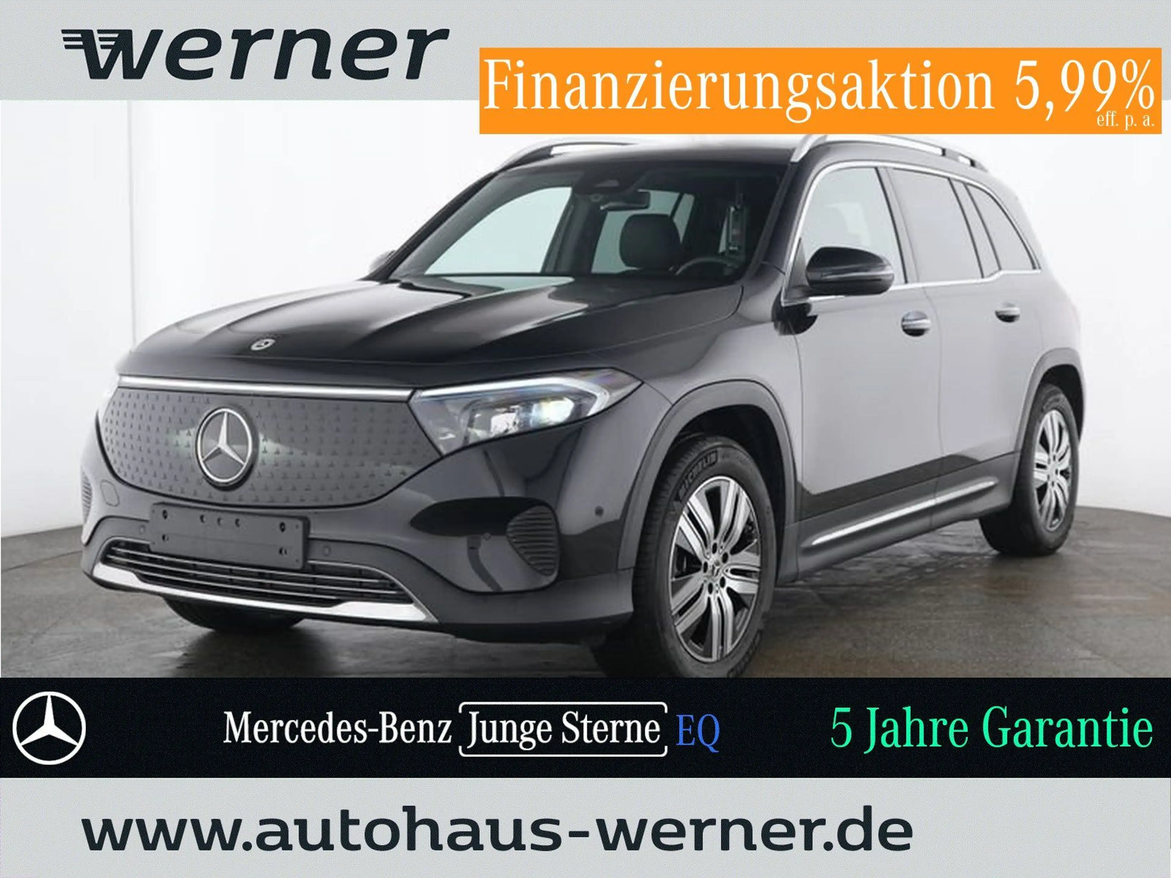 Mercedes-Benz EQB 300 4M PROG-ADV+ PANO FAP AHK BURMESTER WDGS