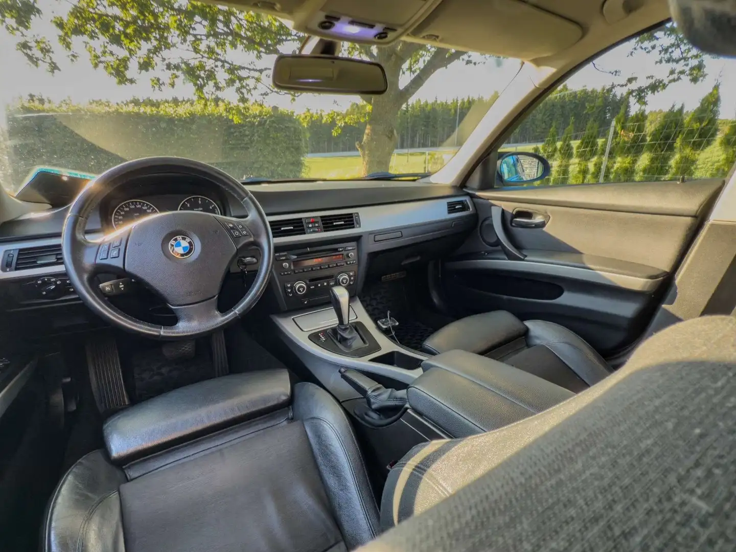 BMW 323 323i c/clima auto Argent - 2