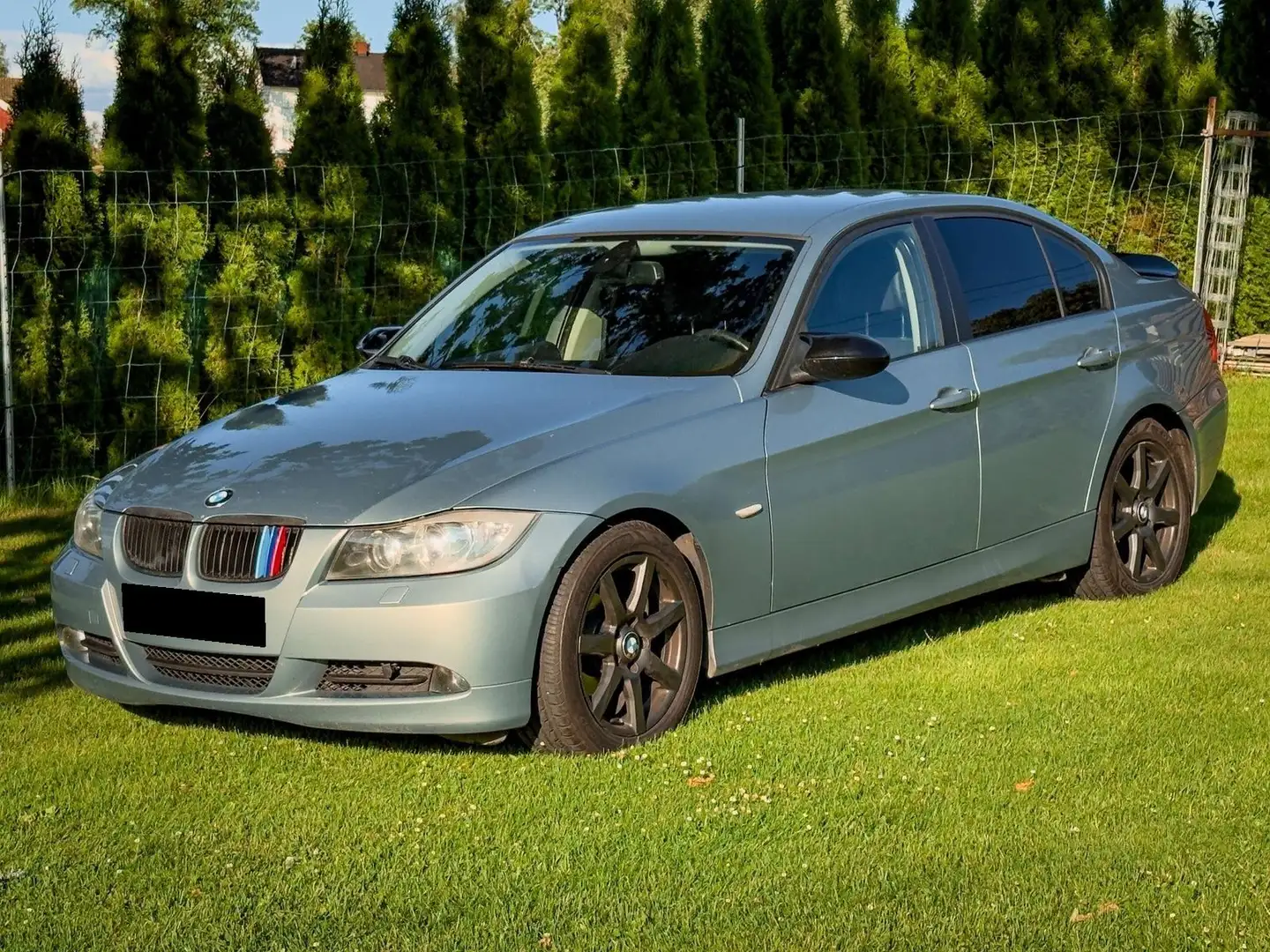 BMW 323 323i c/clima auto Argent - 1