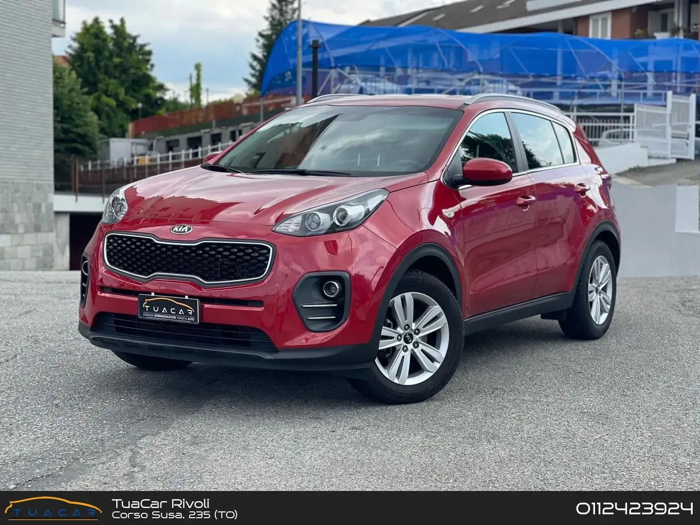 Kia Sportage 1.7 CRDi Business Class 2wd 115cv Piros - 1