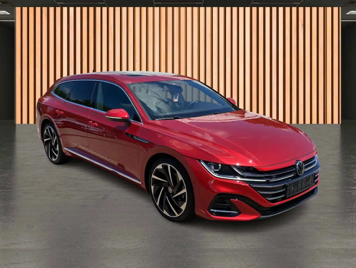 Volkswagen Arteon 2.0 TSI DSG R-Line*Pano* Rot - 2