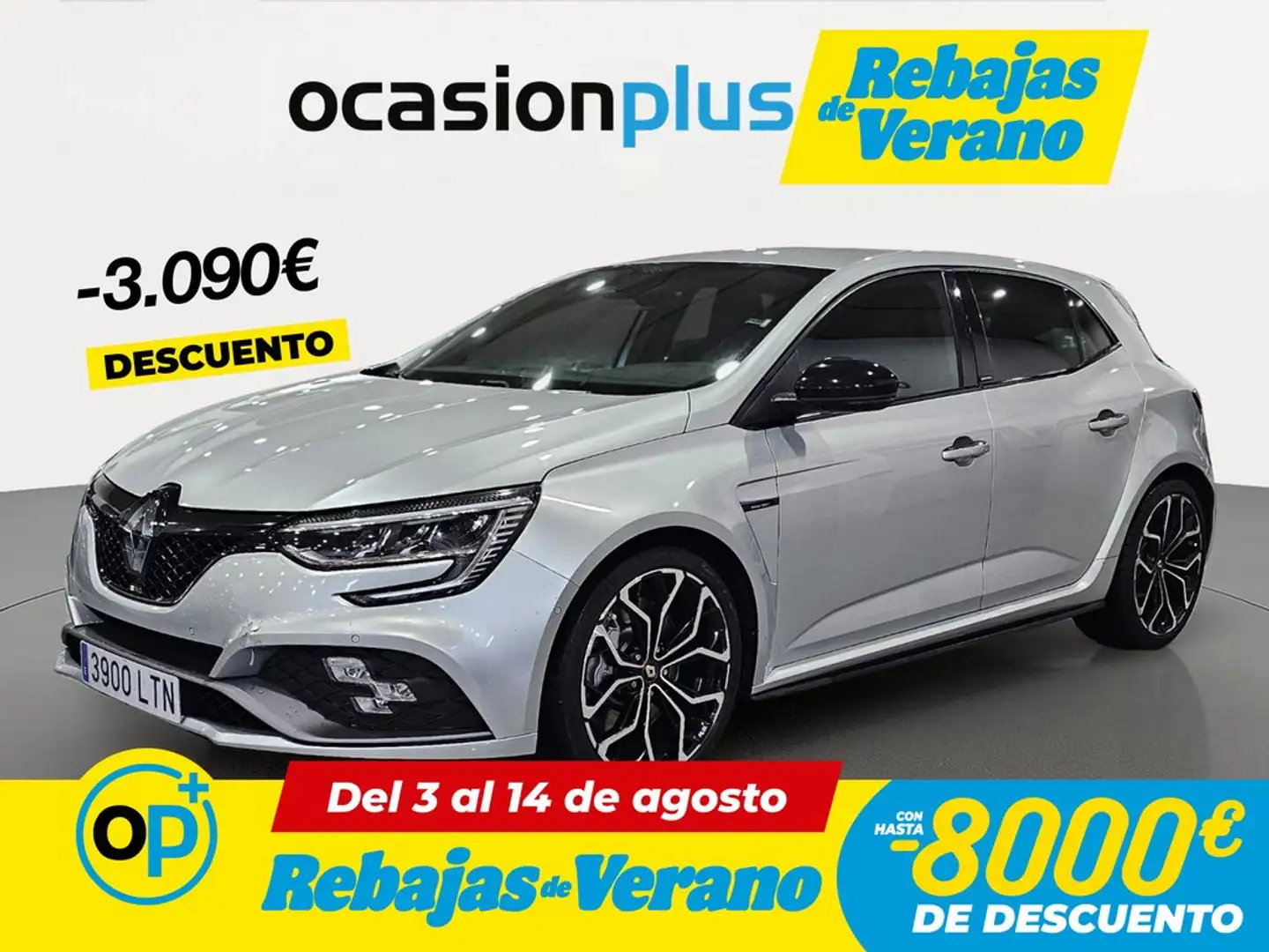 Renault Megane 1.8 TCe GPF R.S. EDC 221kW Gris - 1