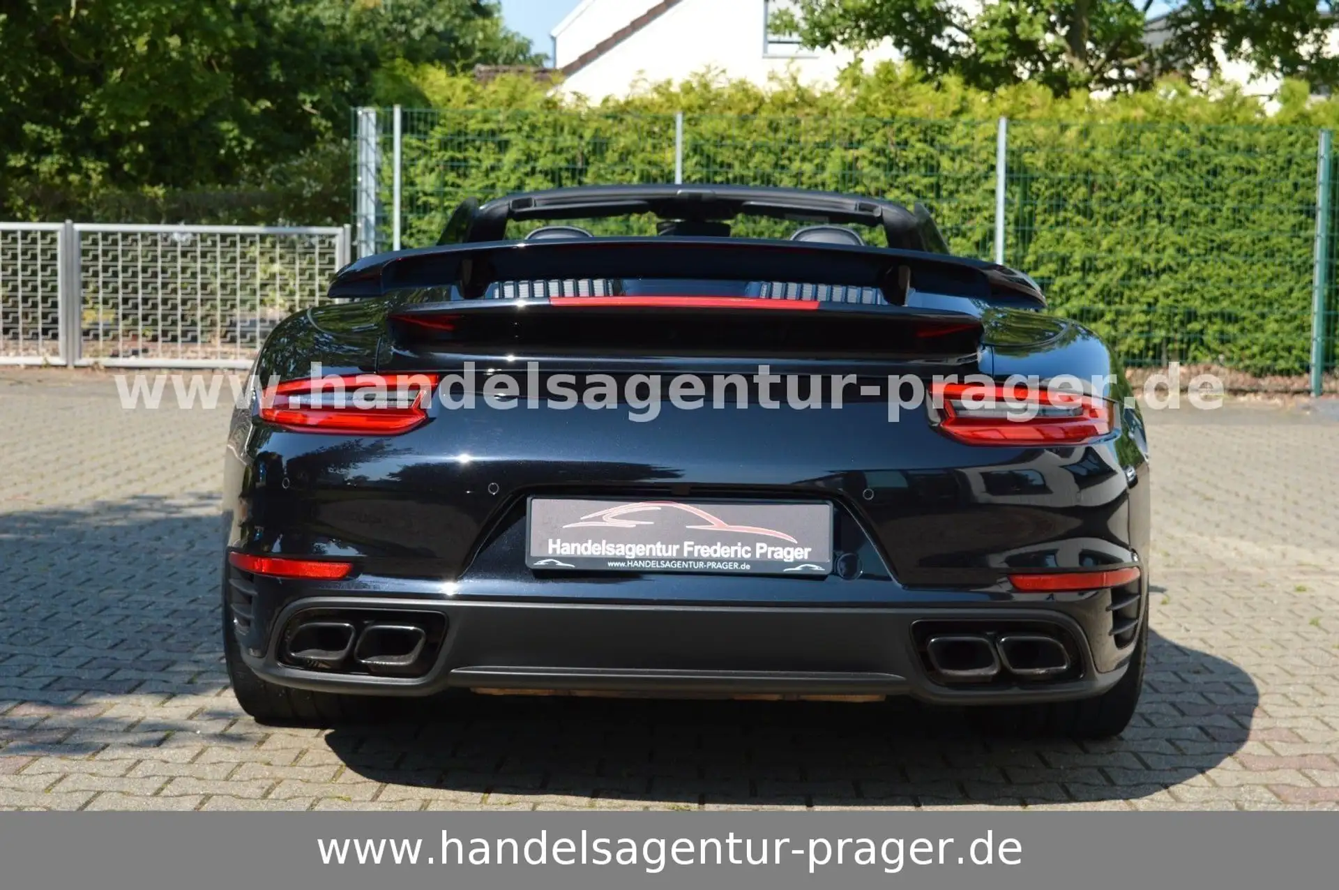 포르쉐 Porsche 911 911 Turbo S Cabriolet 2017 검정 사진 7