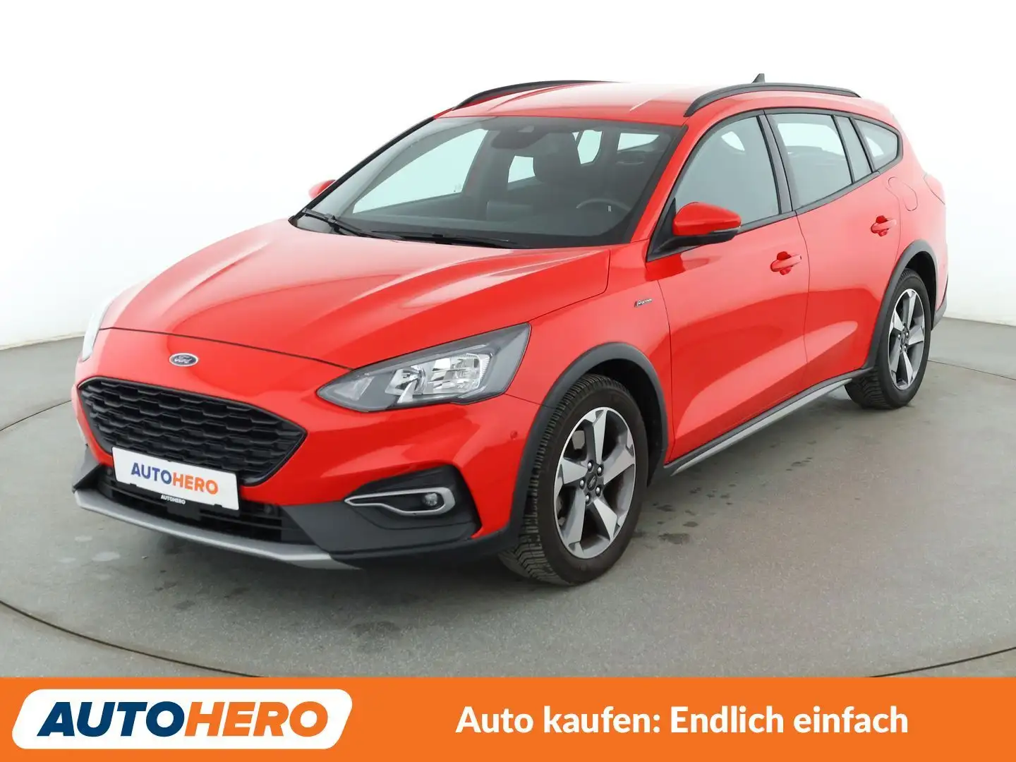Ford Focus 1.0 EcoBoost Active Aut.*NAVI*CAM*PDC*SHZ*ACC* Rouge - 1
