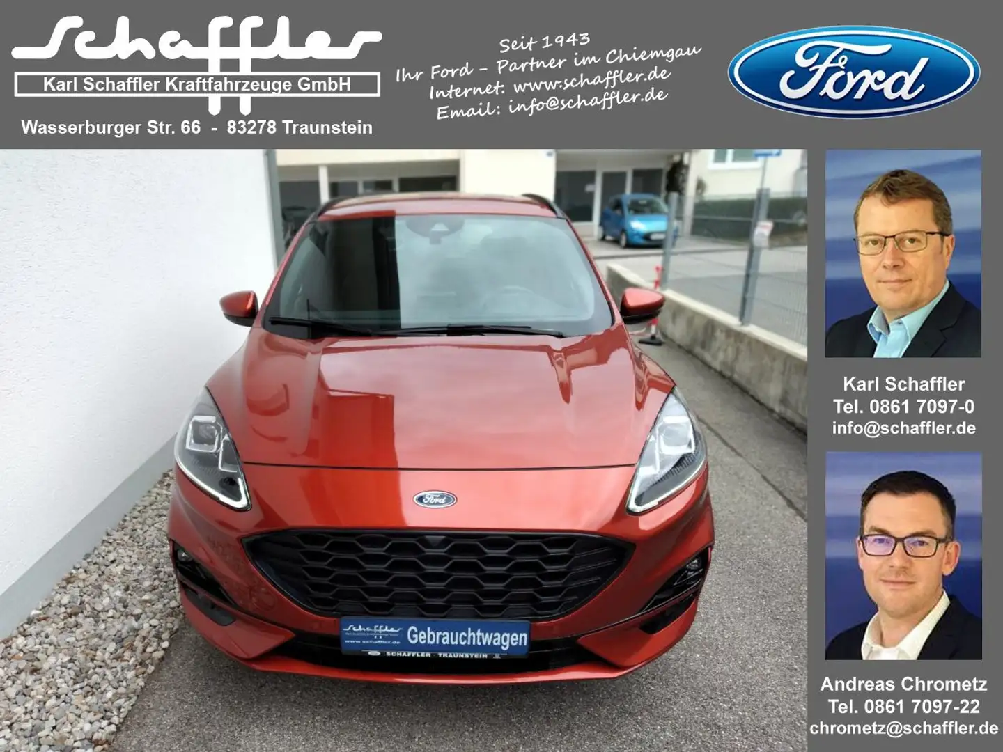 Ford Kuga Plug-In Hybrid ST-Line X Oranje - 2