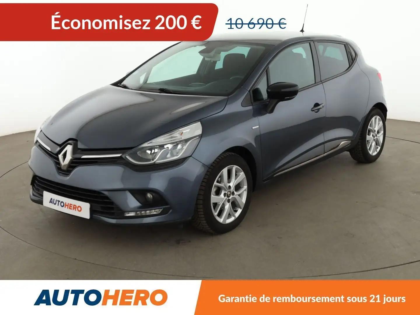 Renault Clio 0.9 TCe Limited Gris - 1