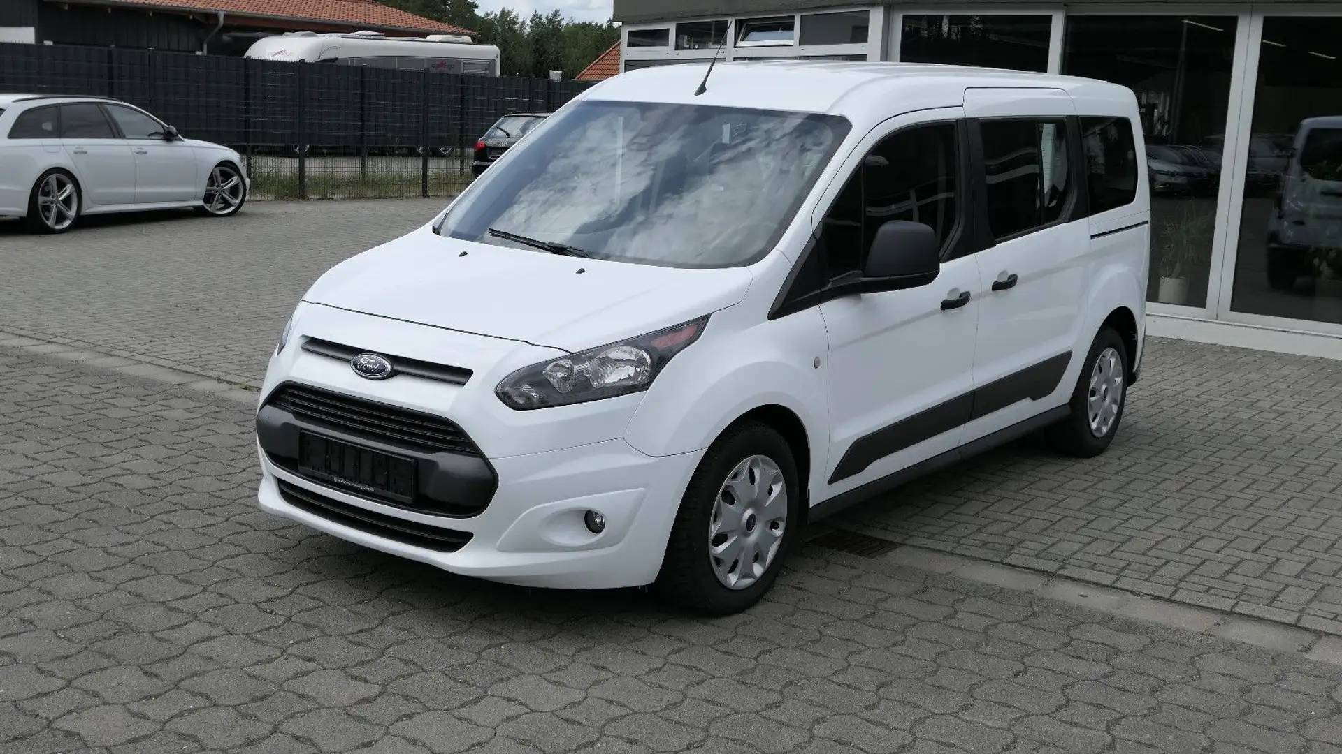 Ford Transit Connect lang Trend/1-Hand/Euro6 Weiß - 1