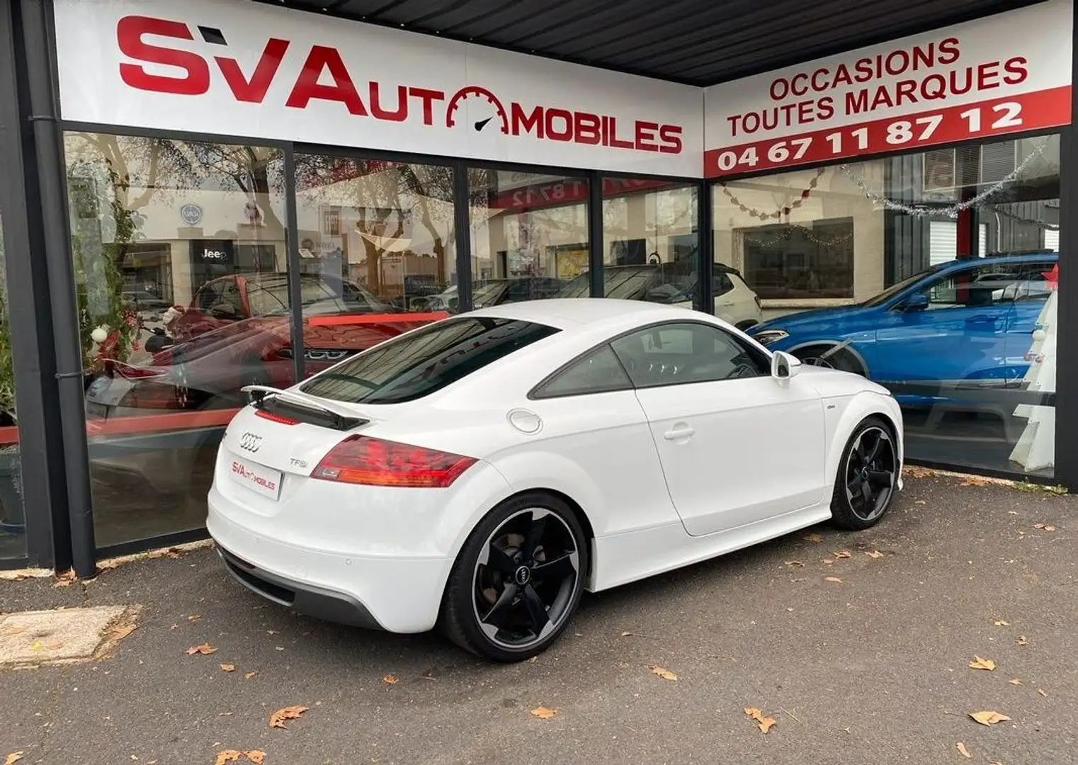 Audi TTS TT S-Line 1.8 TFSI Turbo 160cv Weiß - 2