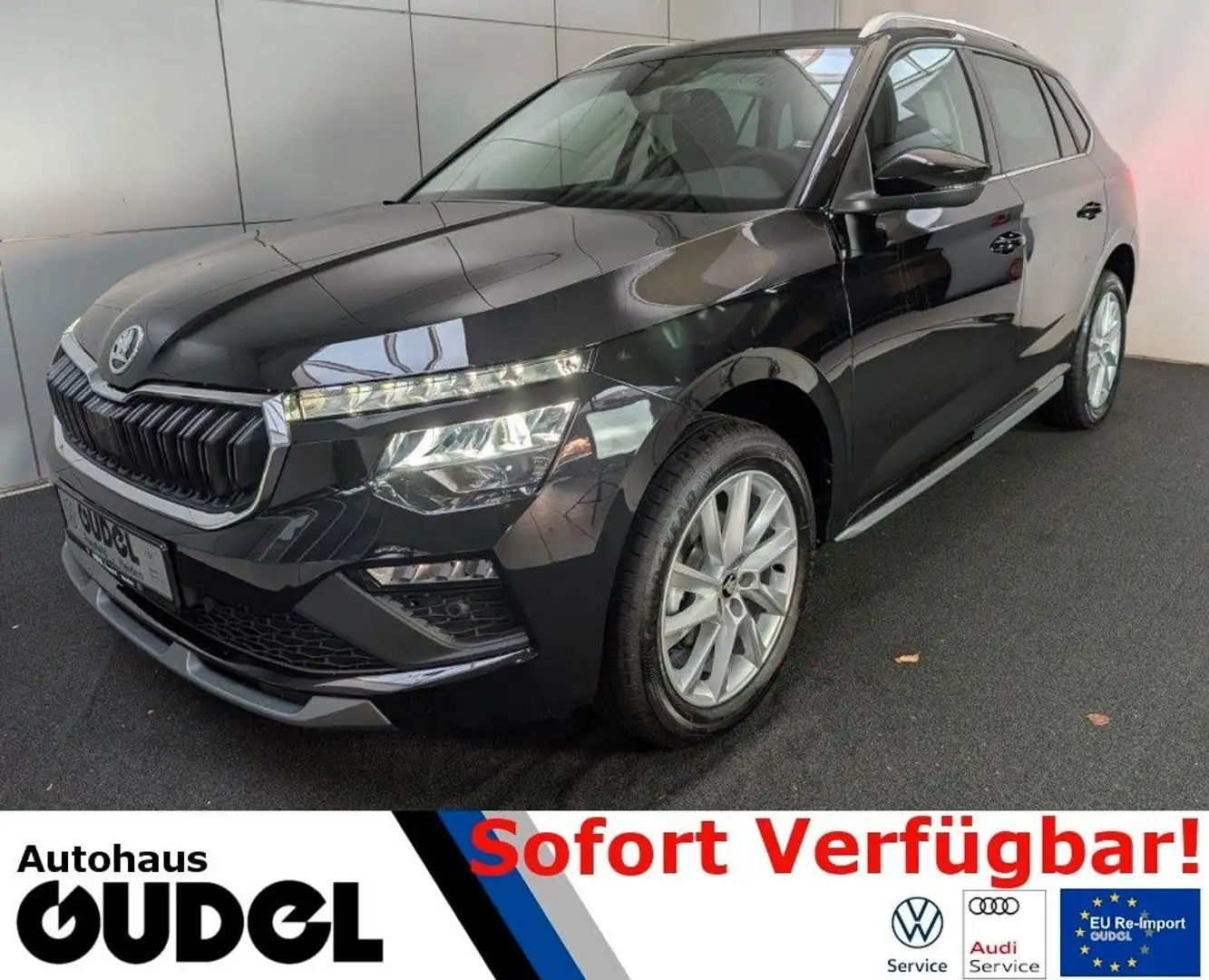 Skoda Kamiq 1.5TSI DSG"Selection"AHK App LaneASS Kamera Zwart - 1