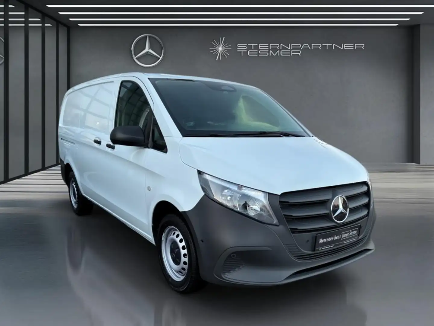 Mercedes-Benz Vito 110 CDI Kasten Lang MBUX+DAB+Totwinkel+AHK Blanc - 1