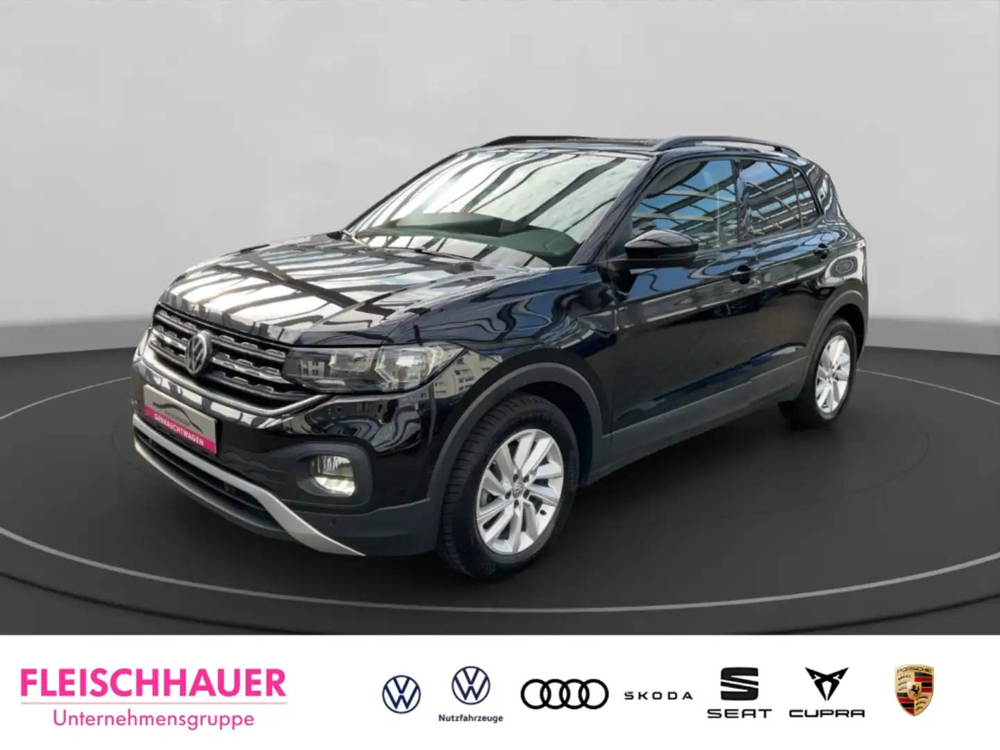 Volkswagen T-Cross Life 1.0 TSI Navi ACC Apple CarPlay Android Auto 2 Negru - 1