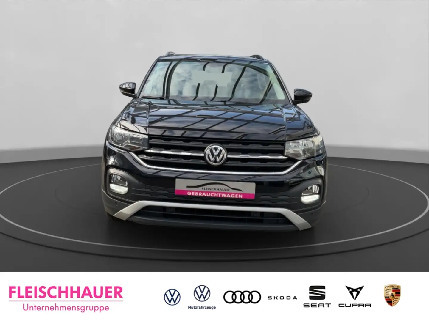 Volkswagen T-Cross Life 1.0 TSI Navi ACC Apple CarPlay Android Auto 2 Negru - 2