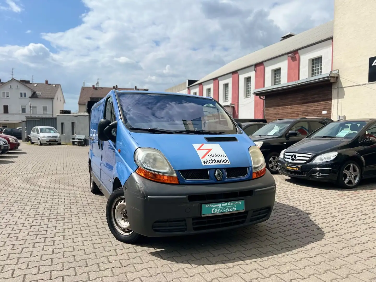 Renault Trafic Kasten L1H1 2,7t+1.HAND+ 72000KM+el. FH+ Blau - 1