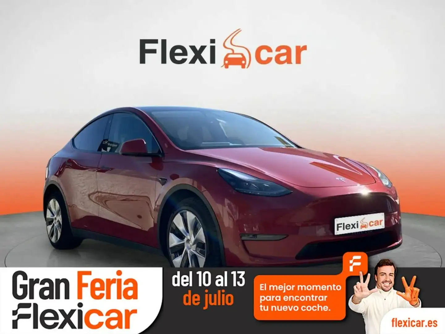 Tesla Model Y Performance 4WD Rojo - 1