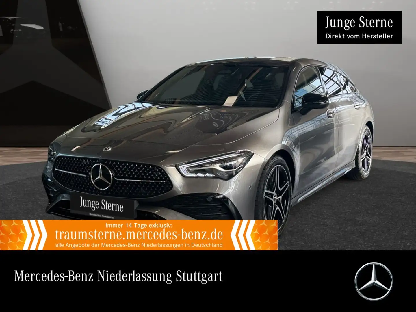 Mercedes-Benz CLA 200 AMG+NIGHT+LED+KAMERA+TOTW+KEYLESS+7G Grau - 1