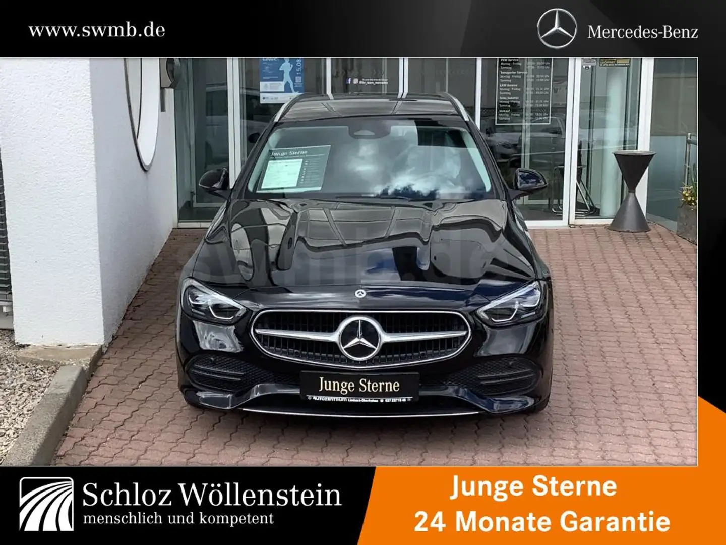 Mercedes-Benz C 220 d 4M T AVANTGARDE/LED/Stndhzg/Memory/Park-P Schwarz - 2