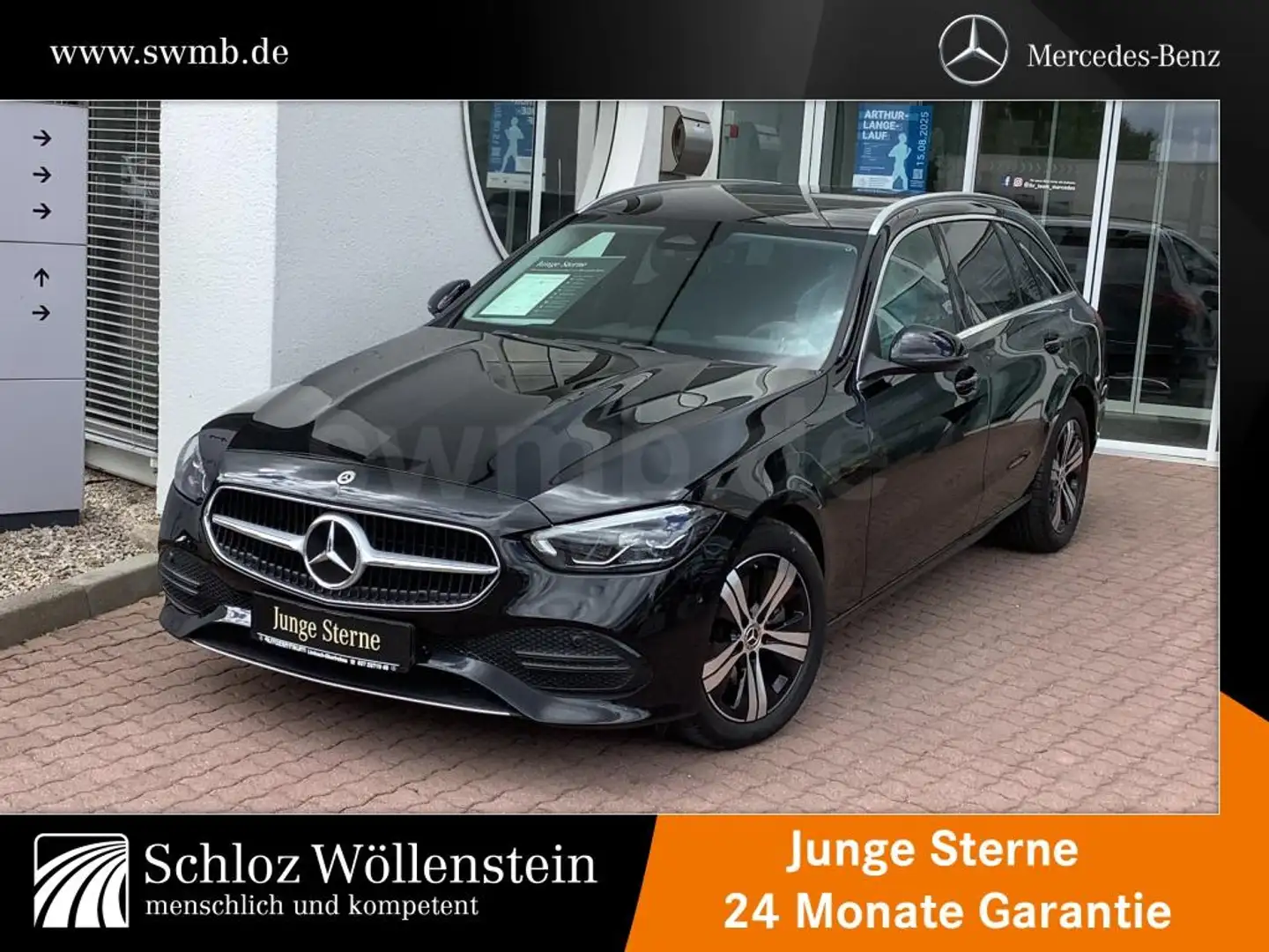 Mercedes-Benz C 220 d 4M T AVANTGARDE/LED/Stndhzg/Memory/Park-P Schwarz - 1
