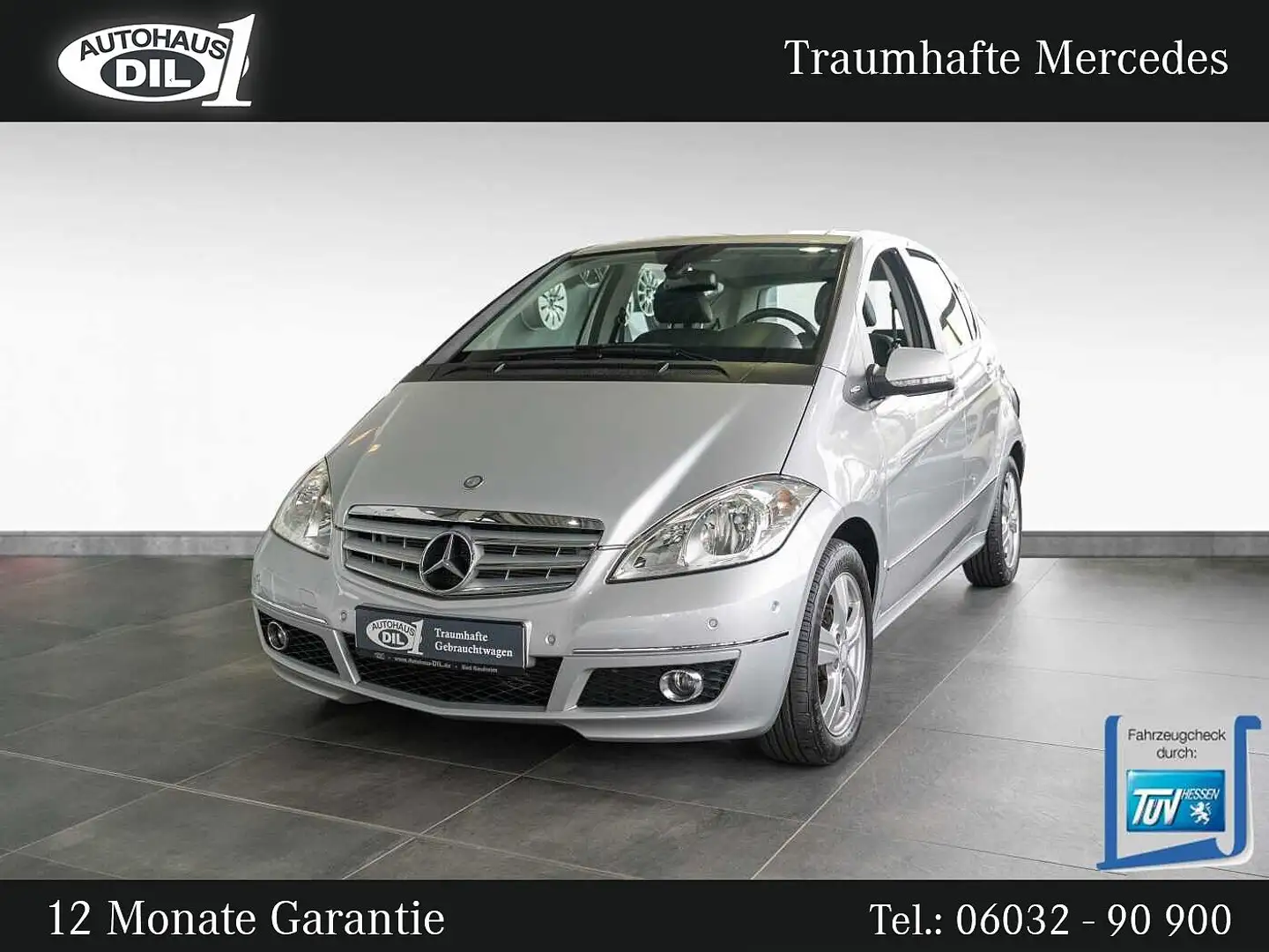 Mercedes-Benz A 180 Autotronic *PDC*Lamellendach*1.Hd.* Silber - 1