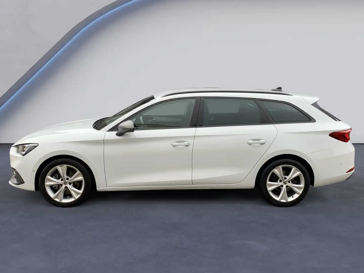 SEAT Leon ST 2.0 TDI FR DSG AHK+NAVI+GJR Weiß - 2