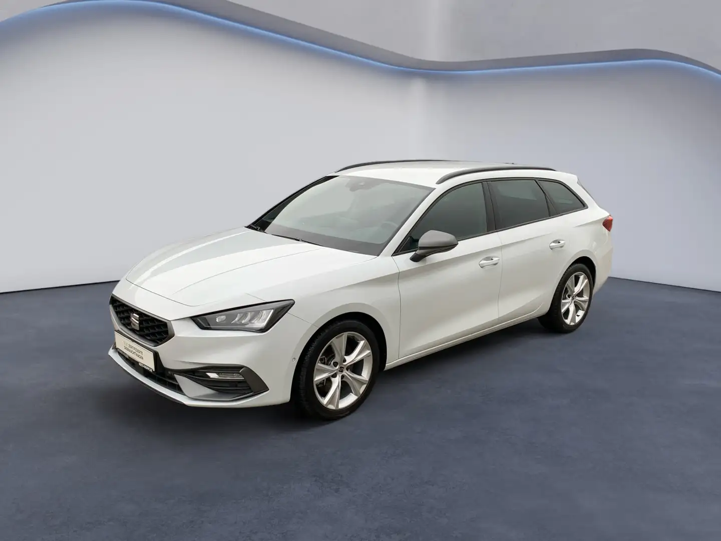 SEAT Leon ST 2.0 TDI FR DSG AHK+NAVI+GJR Weiß - 1