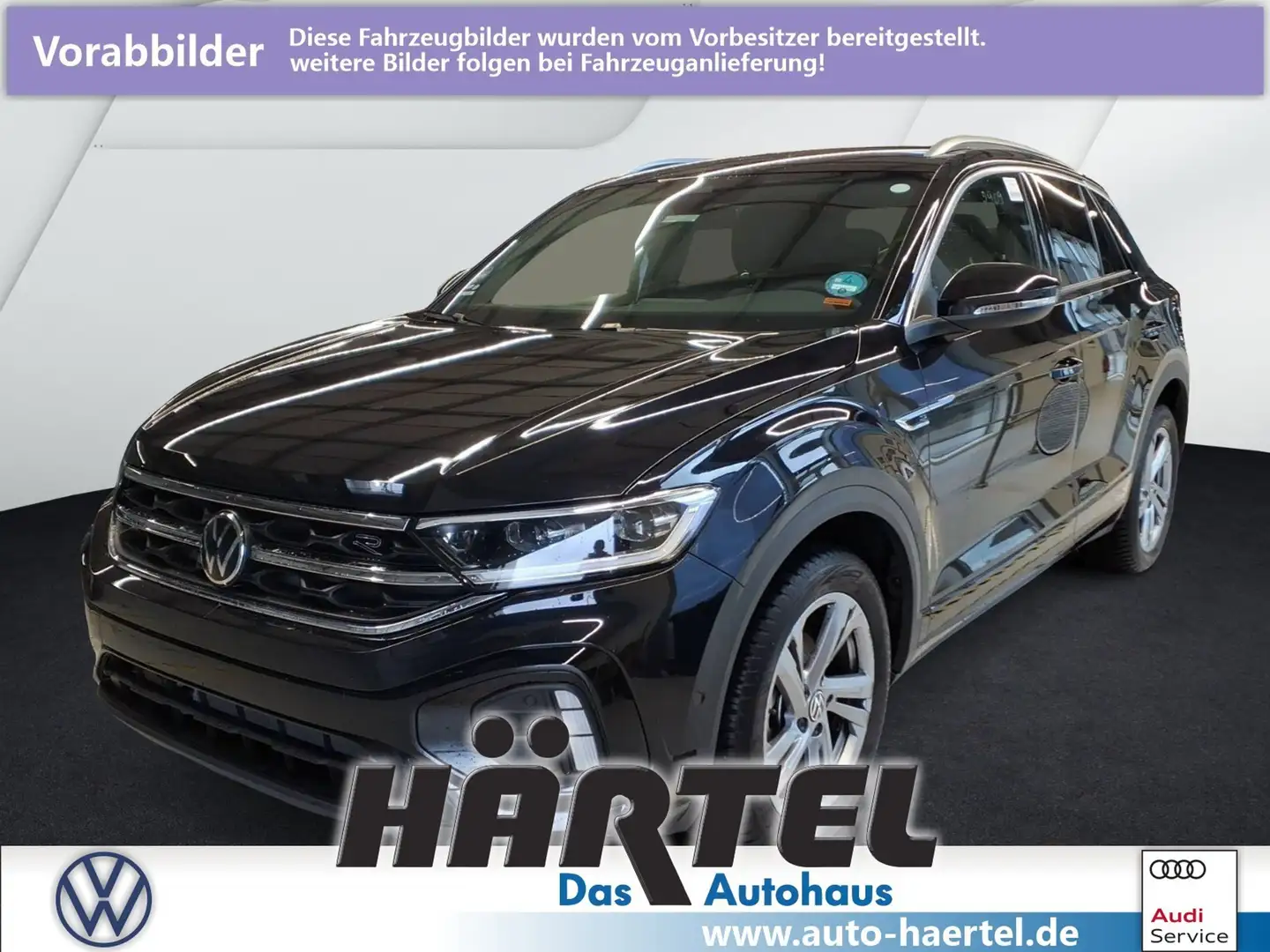 Volkswagen T-Roc R-LINE 1.5 TSI DSG (+ACC-RADAR+NAVI) LED Schwarz - 1
